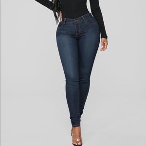 Classic Midrise Skinny Jeans
